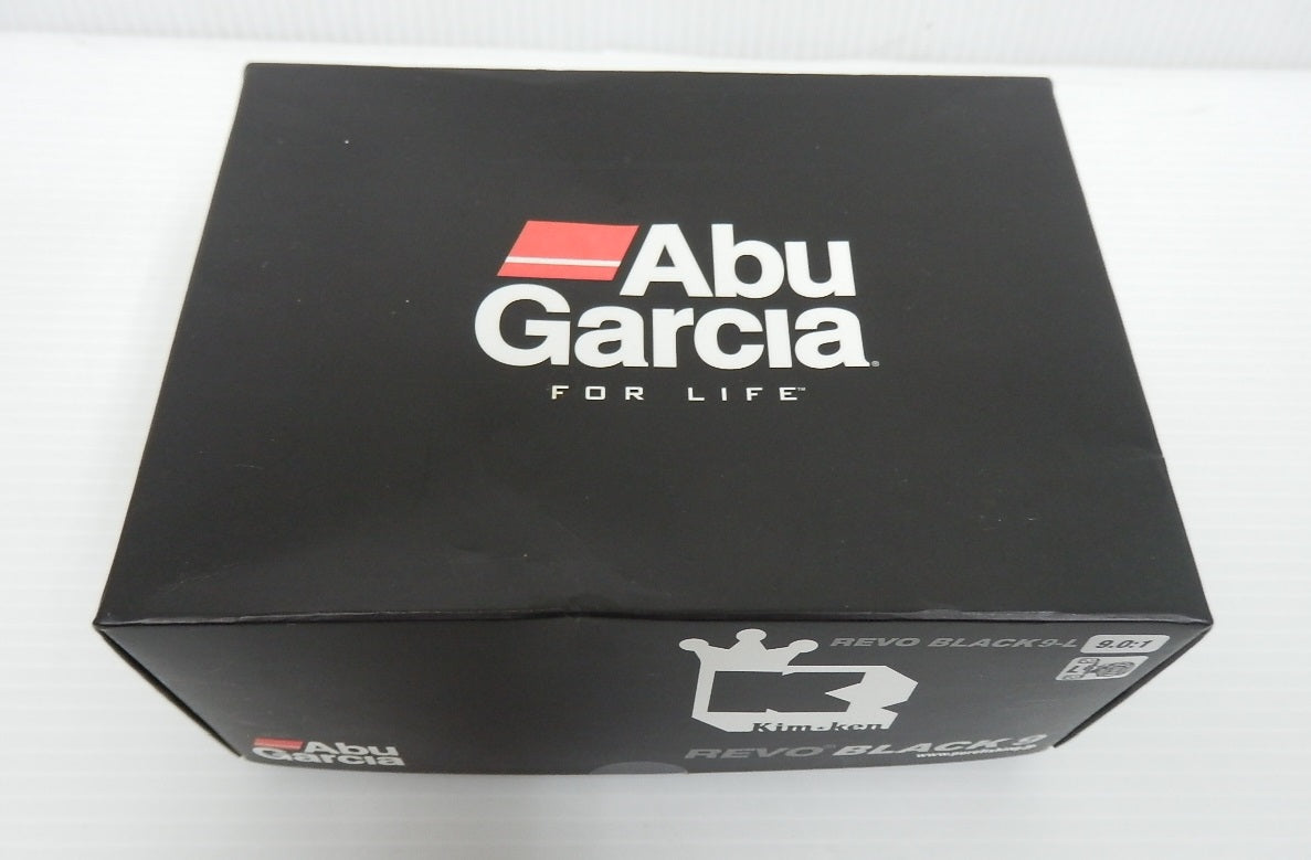 Abu Garcia アブ・ガルシア REVO BLACK9 レボブラック9 9-L ベイトリール 左用 箱・説明書あり 中古囗T巛