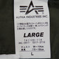 ALPHA INDUSTRIES アルファインダストリーズ ファティーグジャケット カーキ TA1120-119 size:L囗T巛