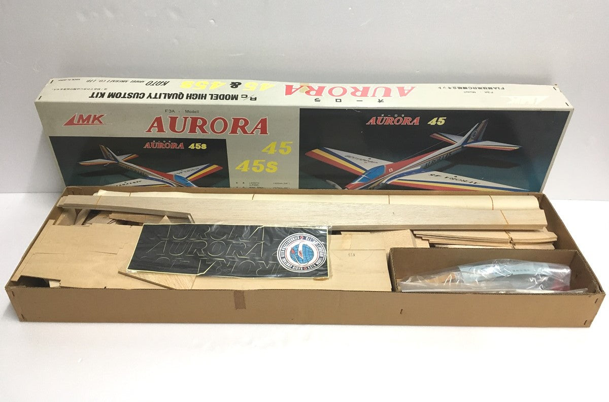 ※ジャンク※ MK 加藤無線 AURORA オーロラ F3A競技用RC機組立キット 長期保管 囗G