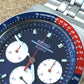 送料無料 SEIKO セイコー スピードマスター ペプシベゼル 7A28-7100 クォーツ 腕時計 囗K巛