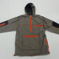 FUBU アノラックパーカー ハーフジッププルパーカー カーキ FBM-10117A size:M囗T巛